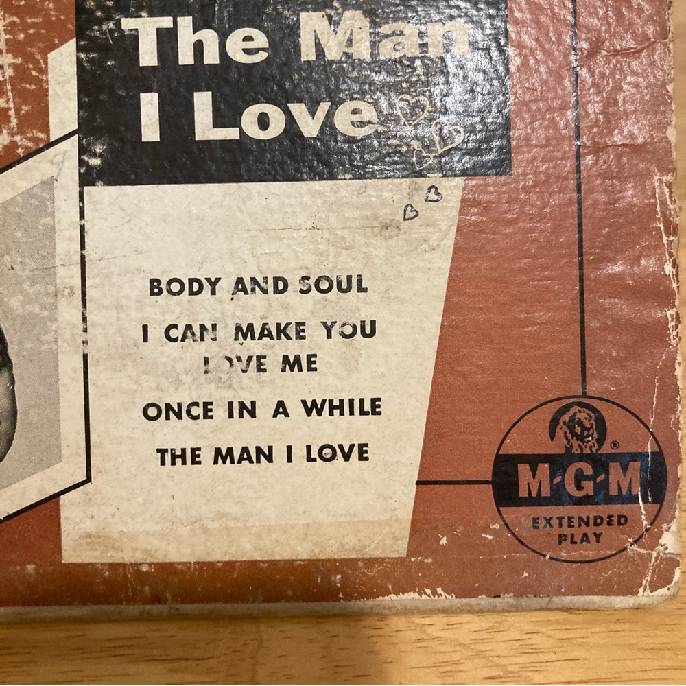 Vintage 1950s Jazz Sarah Vaughan MGM The Man I Love US 7" EP - Picture 13 of 16